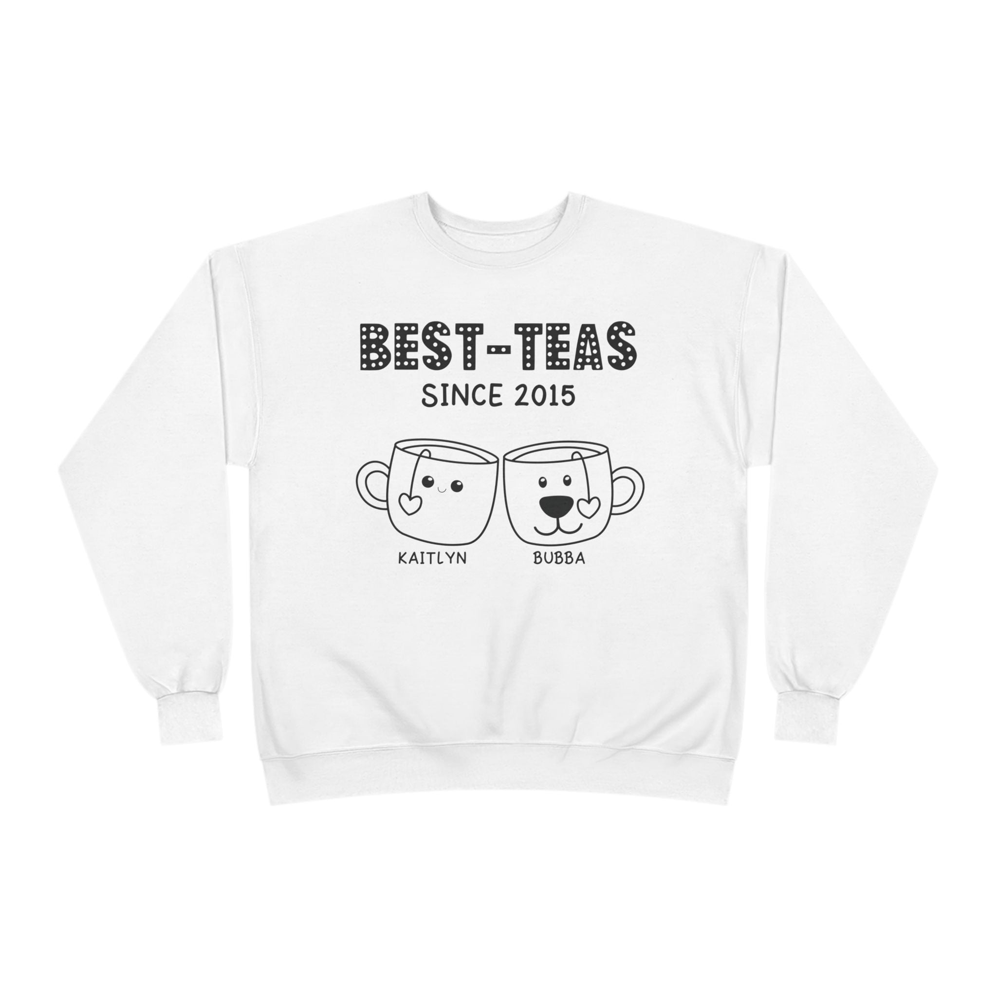 Dog Mom Crew Sweatshirt - Cute Best-Teas Design